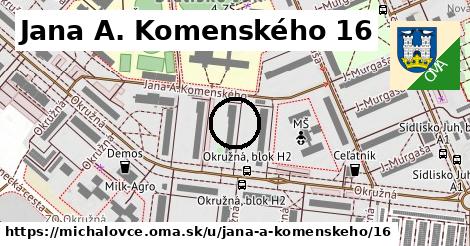 Jana A. Komenského 16, Michalovce