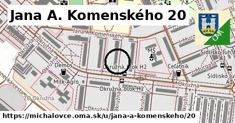 Jana A. Komenského 20, Michalovce