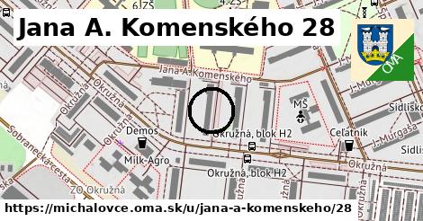 Jana A. Komenského 28, Michalovce