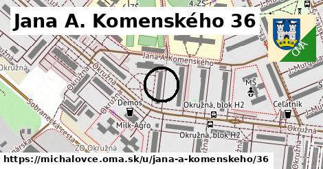 Jana A. Komenského 36, Michalovce