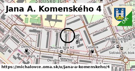 Jana A. Komenského 4, Michalovce