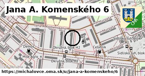 Jana A. Komenského 6, Michalovce