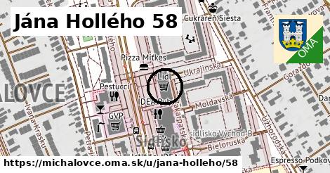 Jána Hollého 58, Michalovce