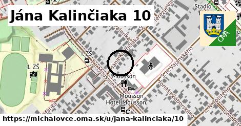 Jána Kalinčiaka 10, Michalovce