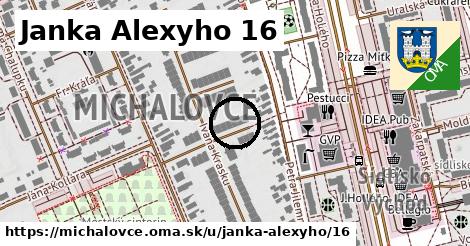 Janka Alexyho 16, Michalovce