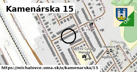 Kamenárska 15, Michalovce