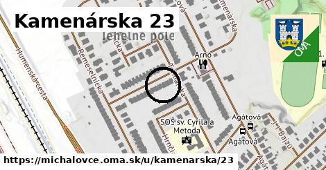 Kamenárska 23, Michalovce