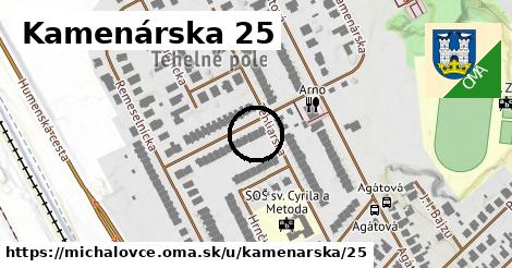 Kamenárska 25, Michalovce