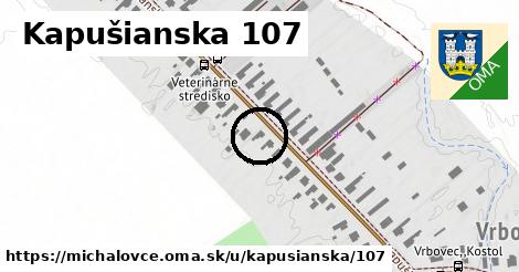 Kapušianska 107, Michalovce