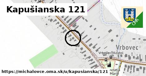 Kapušianska 121, Michalovce