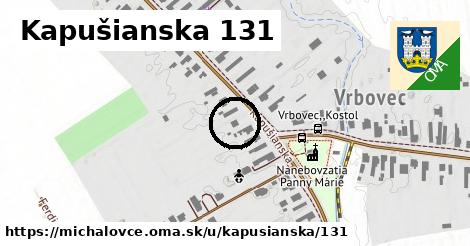 Kapušianska 131, Michalovce