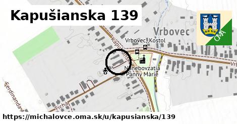 Kapušianska 139, Michalovce