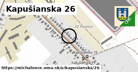 Kapušianska 26, Michalovce