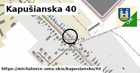 Kapušianska 40, Michalovce