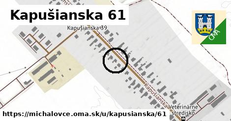 Kapušianska 61, Michalovce