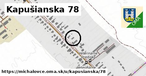 Kapušianska 78, Michalovce