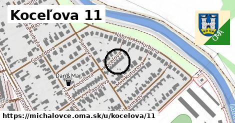 Koceľova 11, Michalovce