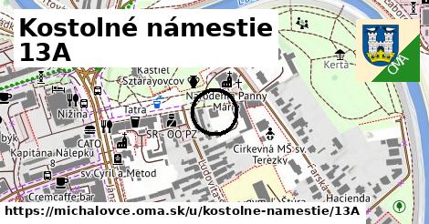 Kostolné námestie 13A, Michalovce