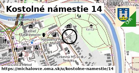 Kostolné námestie 14, Michalovce