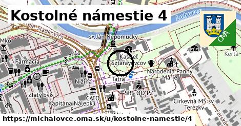 Kostolné námestie 4, Michalovce