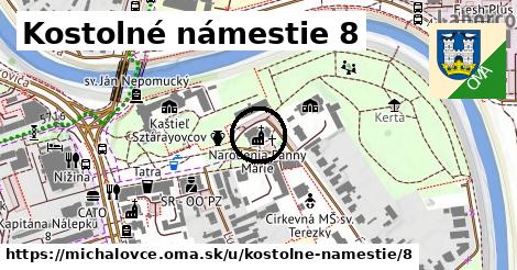 Kostolné námestie 8, Michalovce