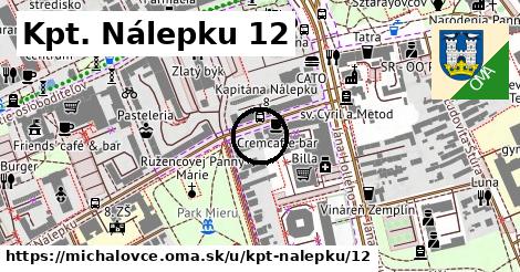 Kpt. Nálepku 12, Michalovce