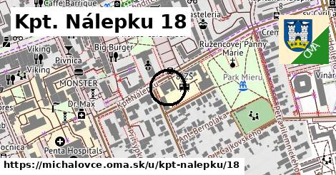 Kpt. Nálepku 18, Michalovce