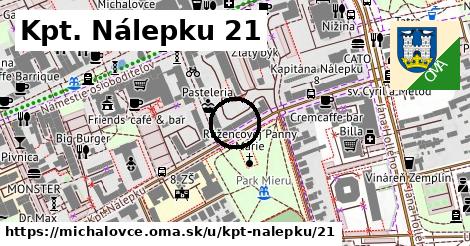 Kpt. Nálepku 21, Michalovce