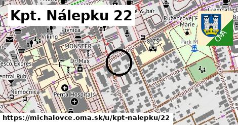 Kpt. Nálepku 22, Michalovce