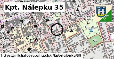 Kpt. Nálepku 35, Michalovce