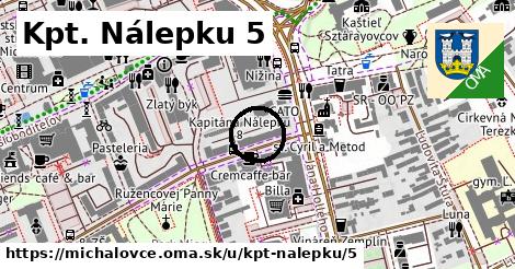 Kpt. Nálepku 5, Michalovce