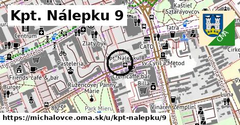 Kpt. Nálepku 9, Michalovce