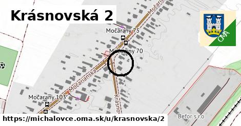 Krásnovská 2, Michalovce