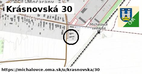 Krásnovská 30, Michalovce