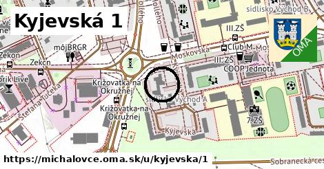 Kyjevská 1, Michalovce