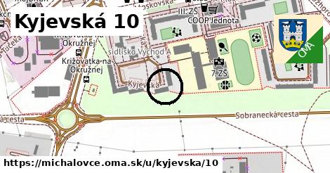 Kyjevská 10, Michalovce