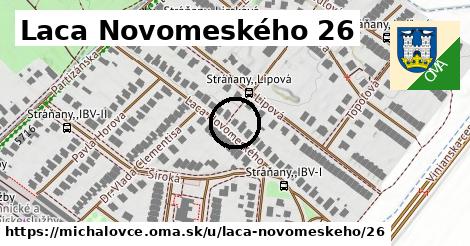 Laca Novomeského 26, Michalovce