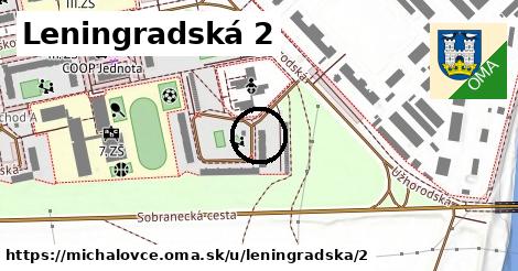 Leningradská 2, Michalovce