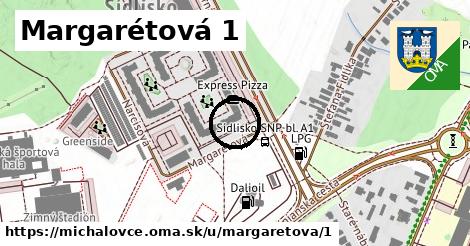 Margarétová 1, Michalovce