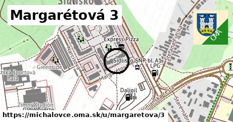 Margarétová 3, Michalovce