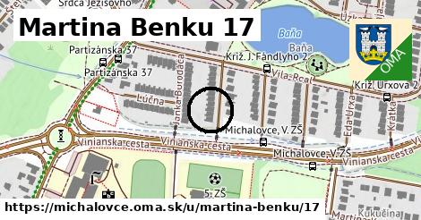 Martina Benku 17, Michalovce