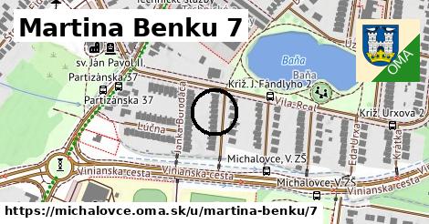 Martina Benku 7, Michalovce
