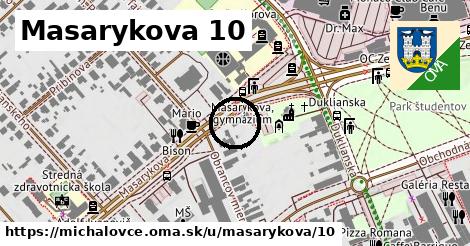 Masarykova 10, Michalovce