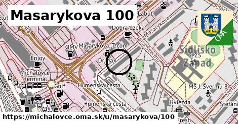 Masarykova 100, Michalovce