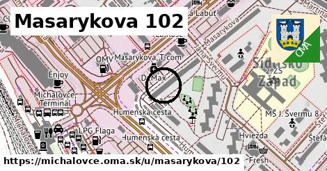 Masarykova 102, Michalovce