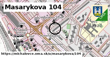 Masarykova 104, Michalovce