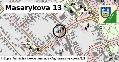 Masarykova 13, Michalovce