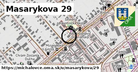 Masarykova 29, Michalovce