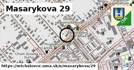 Masarykova 29, Michalovce