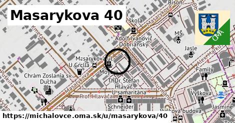 Masarykova 40, Michalovce